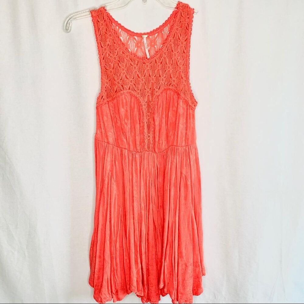 Free-people Women's Orange Dress